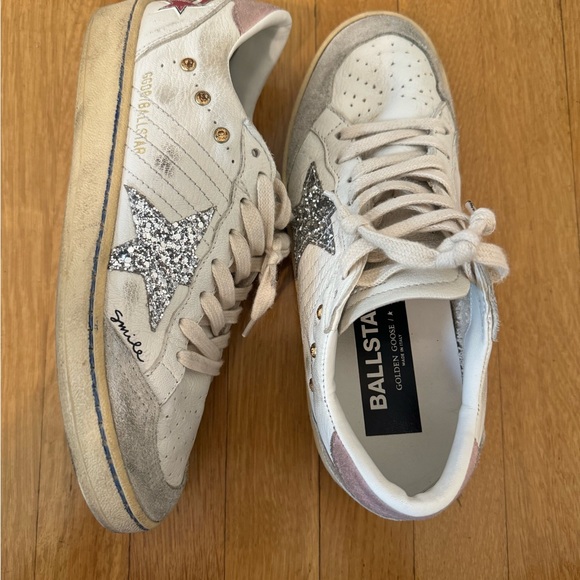 Rome, Italy Flagship - Golden Goose Deluxe Brand Ballstar Size 38 - Picture 4 of 9